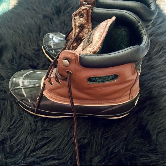 Weather Spirits Leather Waterproof Duck Boots Size 9 - Picture 5 of 16